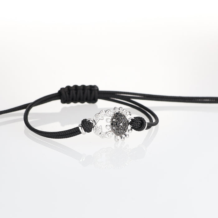 Bracciale con Charm Granchio e Diamanti