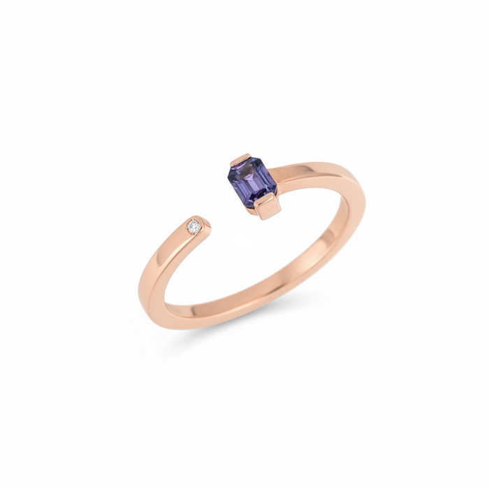 Anello Hope Blue Emerald
