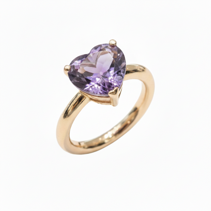 Anello Caramel Heart Violet