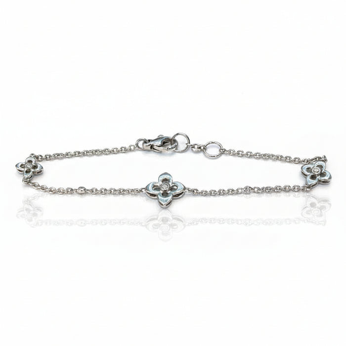 Bracciale Pretty White Flowers