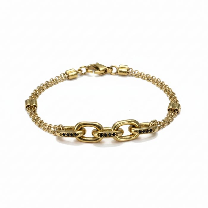 Bracciale Diamonds Yellow Gold