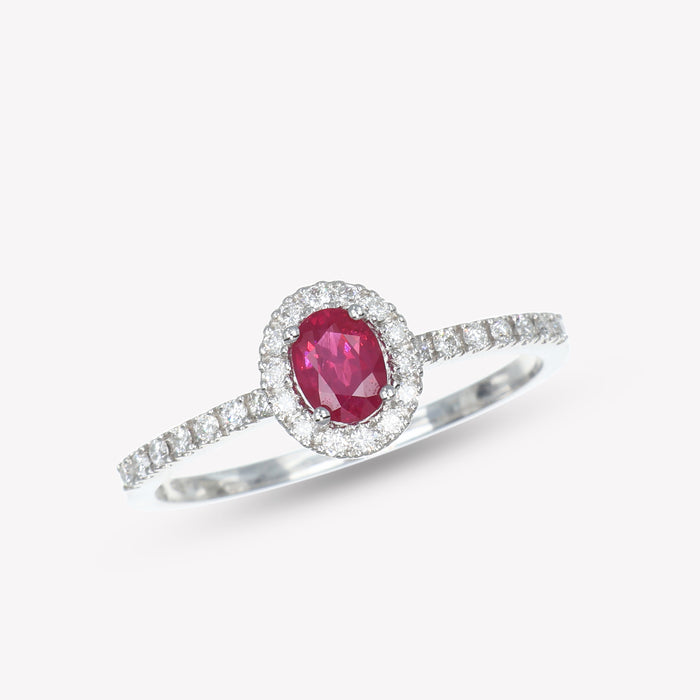 Anello Eleganza Rossa