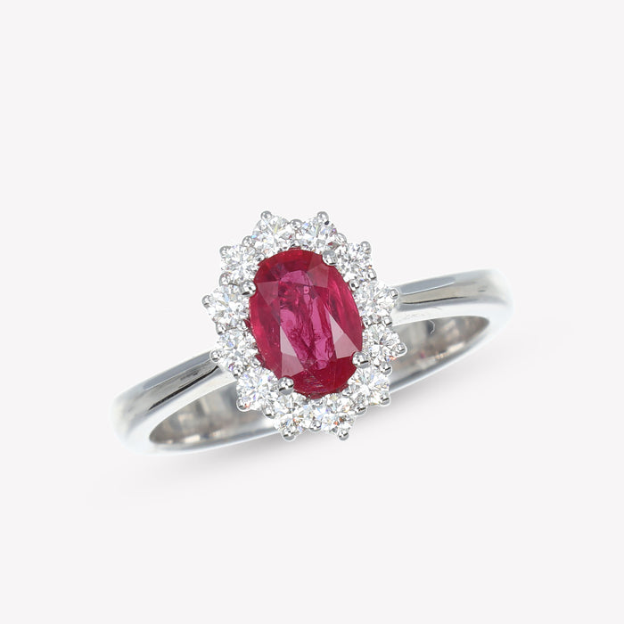 Anello Scintilla di Rubino
