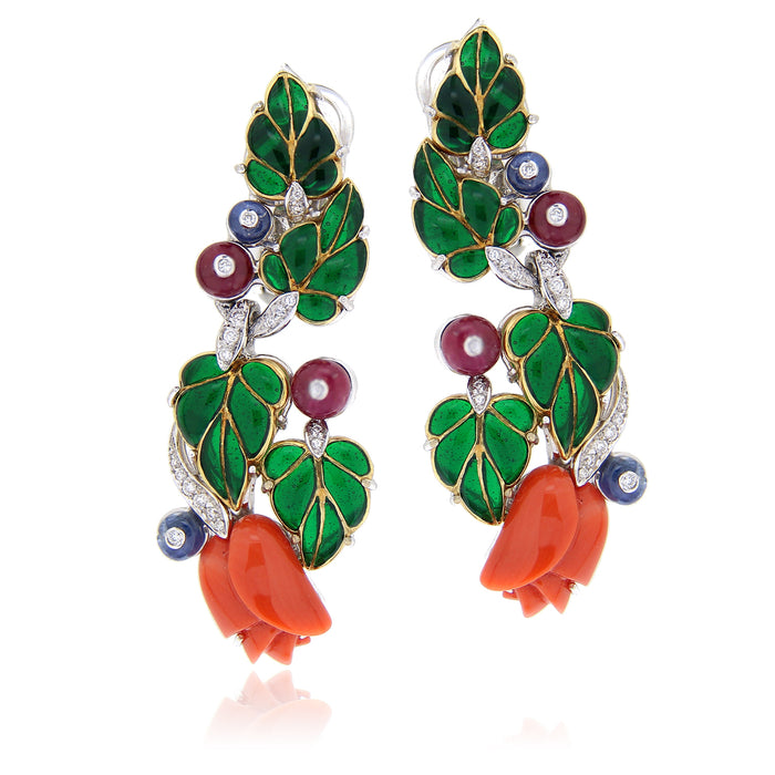 Orecchini Jardin Fleuri