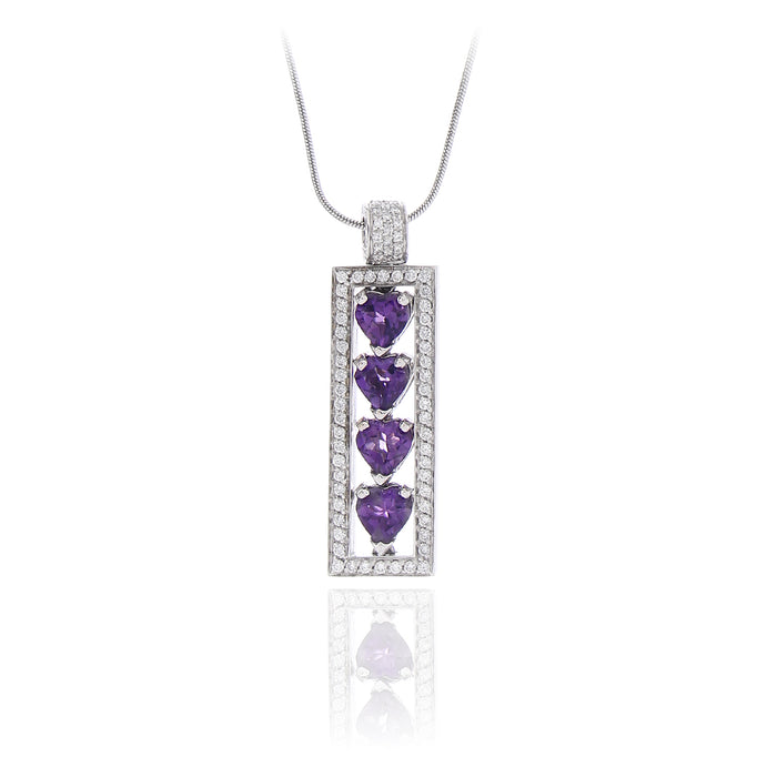 Ciondolo Violet Heart