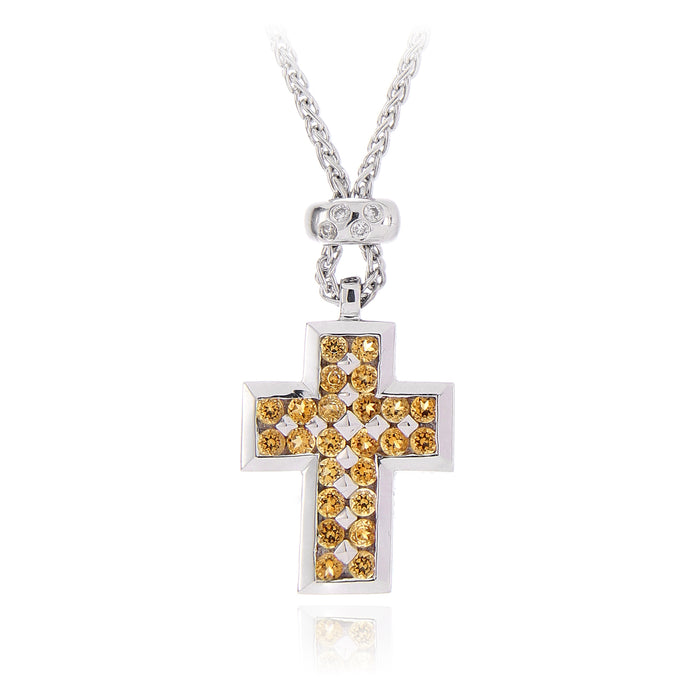 Ciondolo Croce Yellow