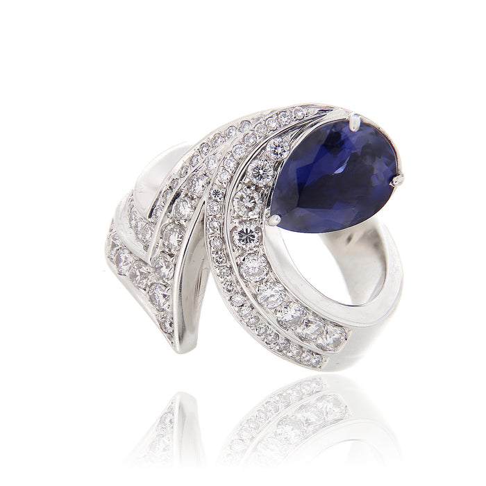 Anello Blue Drop