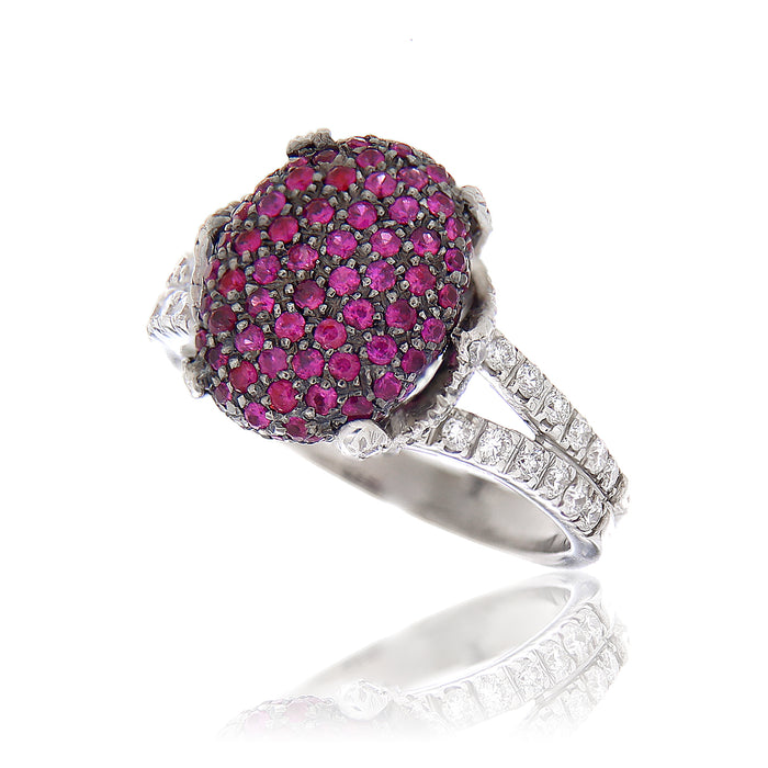 Anello Bocciolo Red