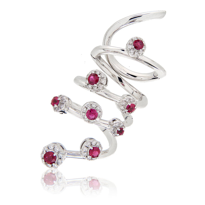 Anello Snake Pois