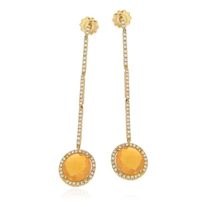 Orecchini Orange Sunset