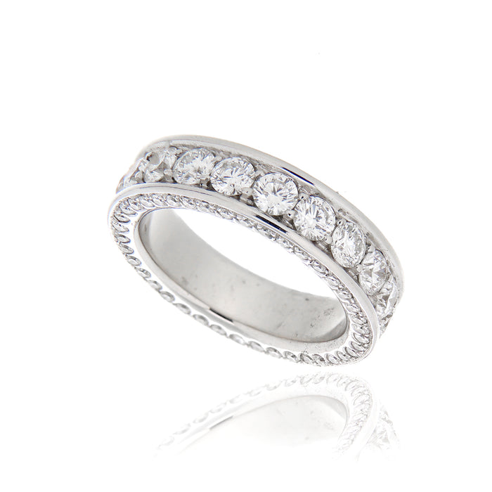 Anello Riviere White