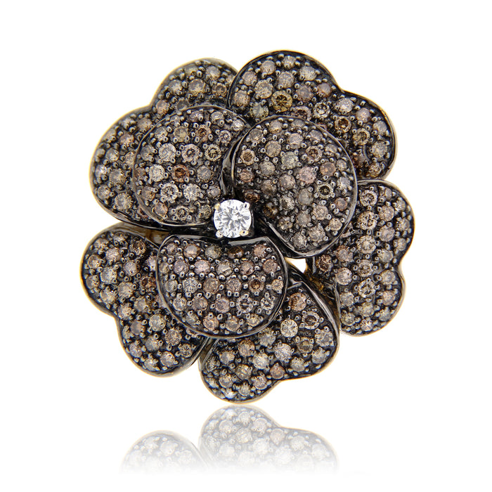 Anello Brown Flower