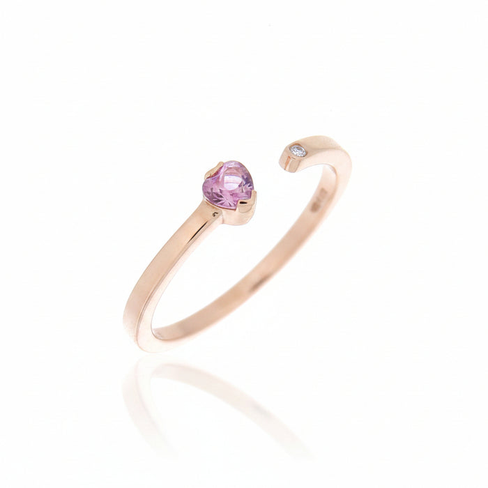 Anello Hope Pink Heart