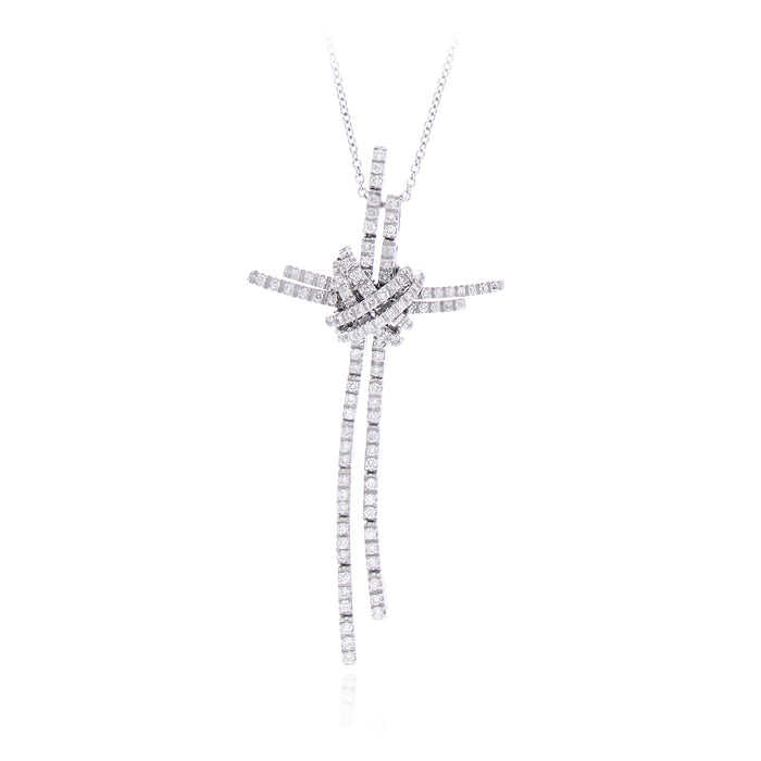 Ciondolo Croce Diamonds