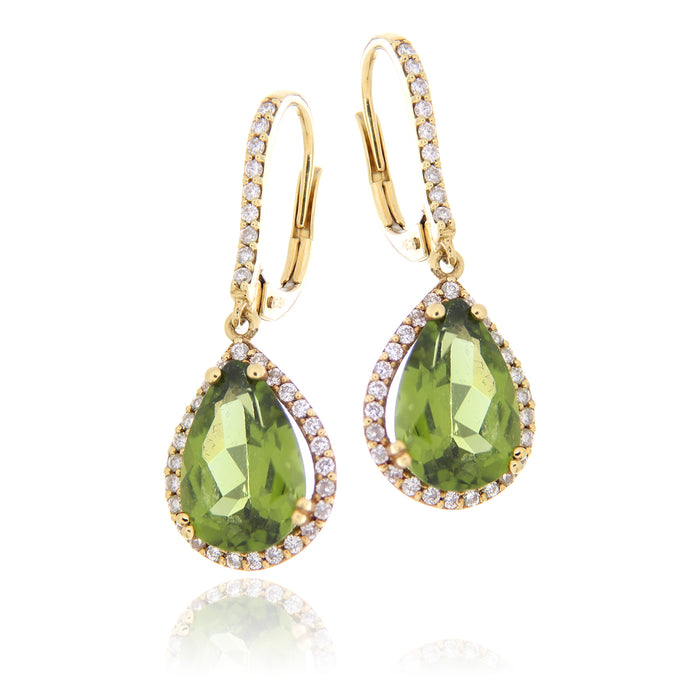 Orecchini Green Drop