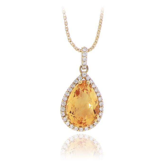 Ciondolo Yellow Drop