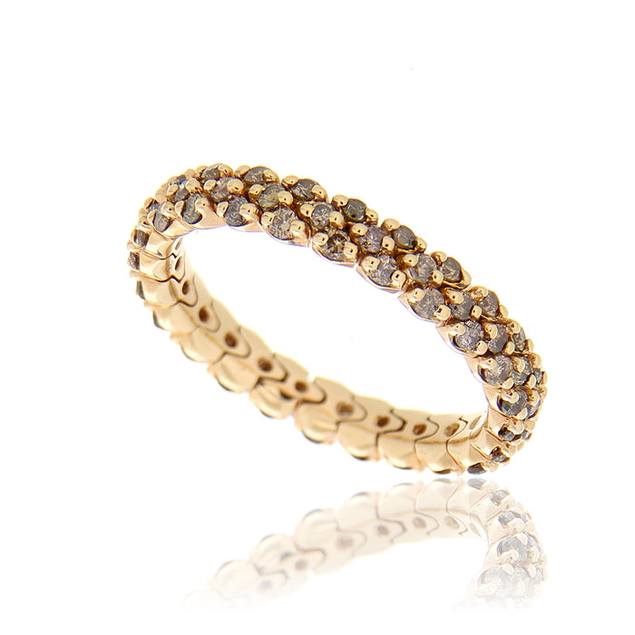 Anello Riviere Brown