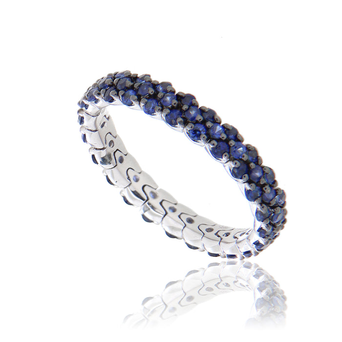 Anello Riviere Blu