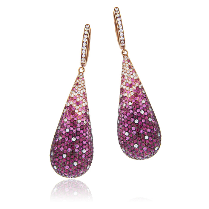 Orecchini Deep Red