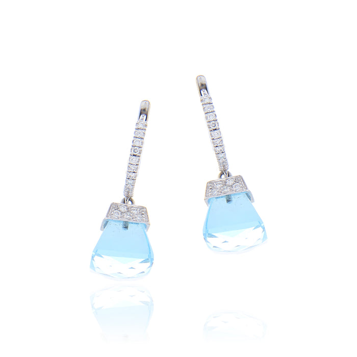 Orecchini Lumiere Blue Clair