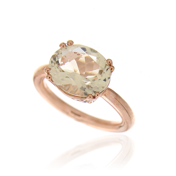 Anello Caramella Prasiolite G