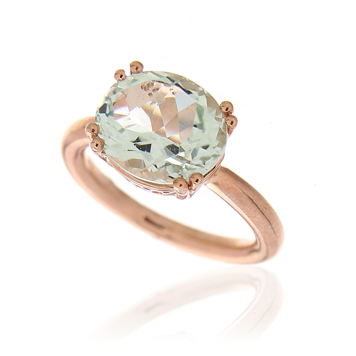 Anello Caramella Oval 9Kt