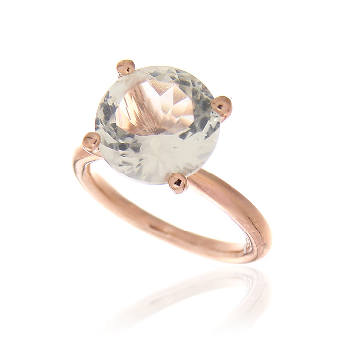Anello Caramel Light Green 9Kt