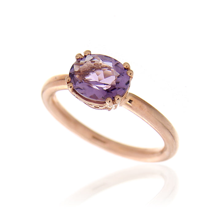 Anello Caramella Ametista