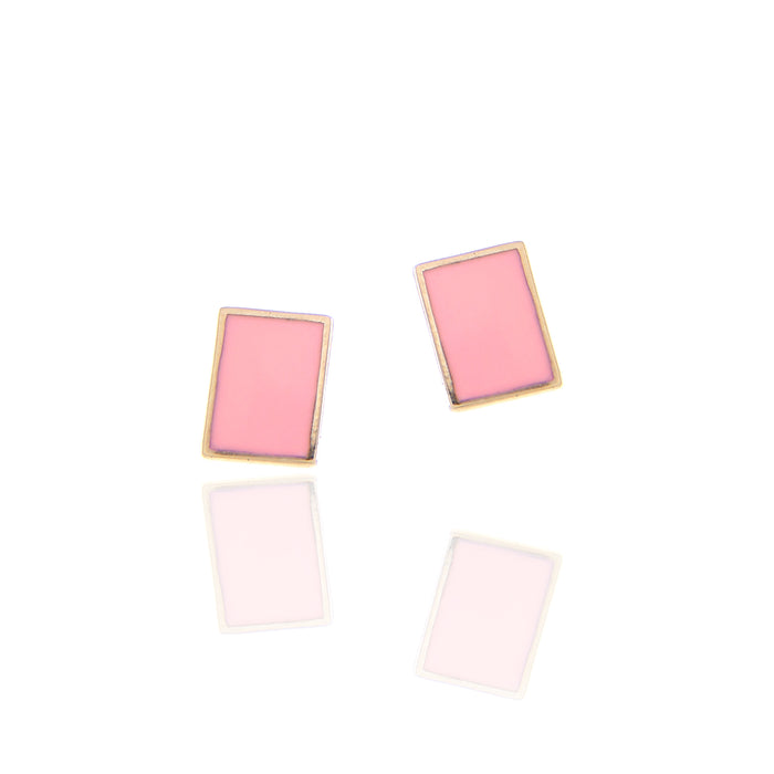 Orecchini Square Pink