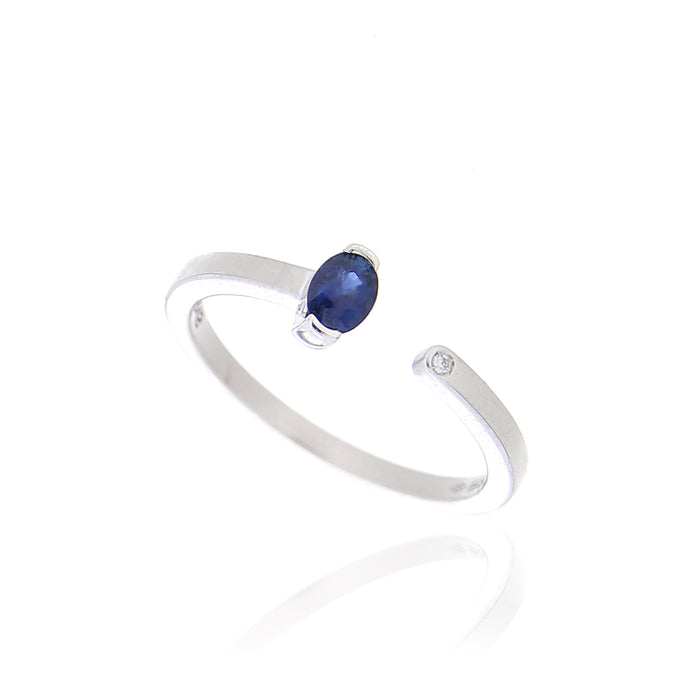 Anello Blue Hope Oval