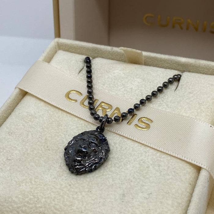 Ciondolo Leone black