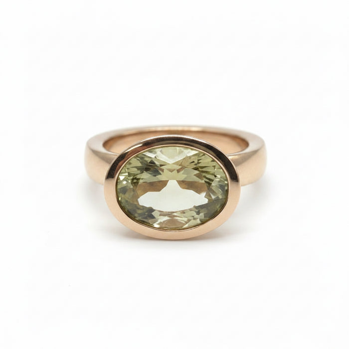 Anello Caramel Lemon  Oval