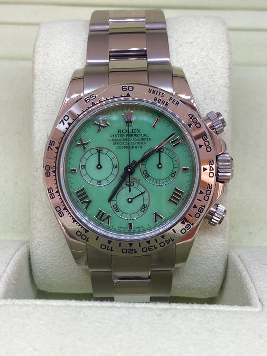 Daytona Oro Bianco 116509 Crisoprasio