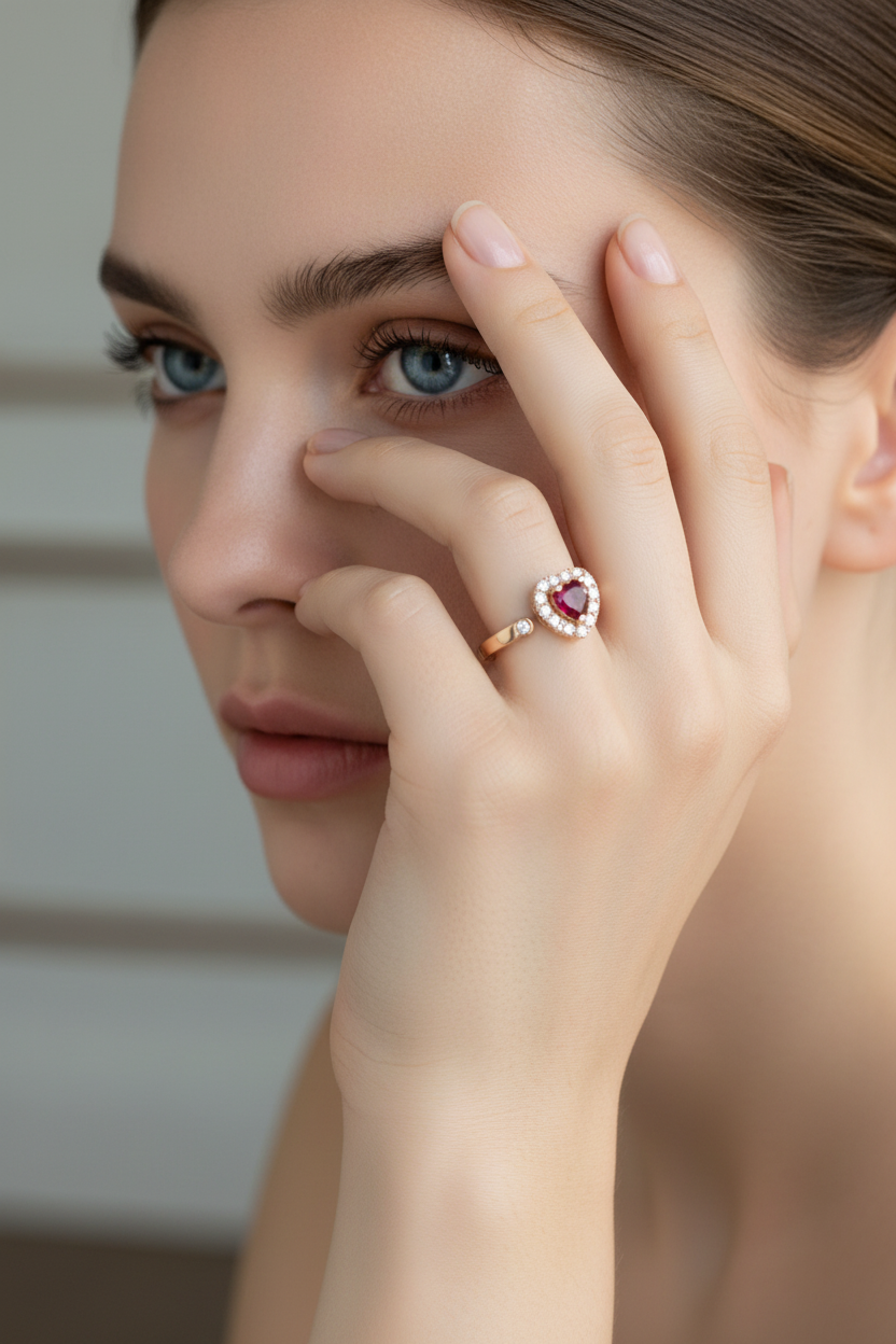 Anello Hope RedHeart