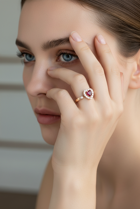 Anello Hope RedHeart