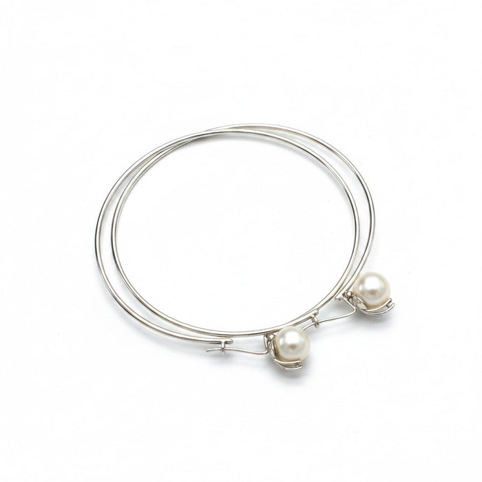 Orecchini Circle Pearl