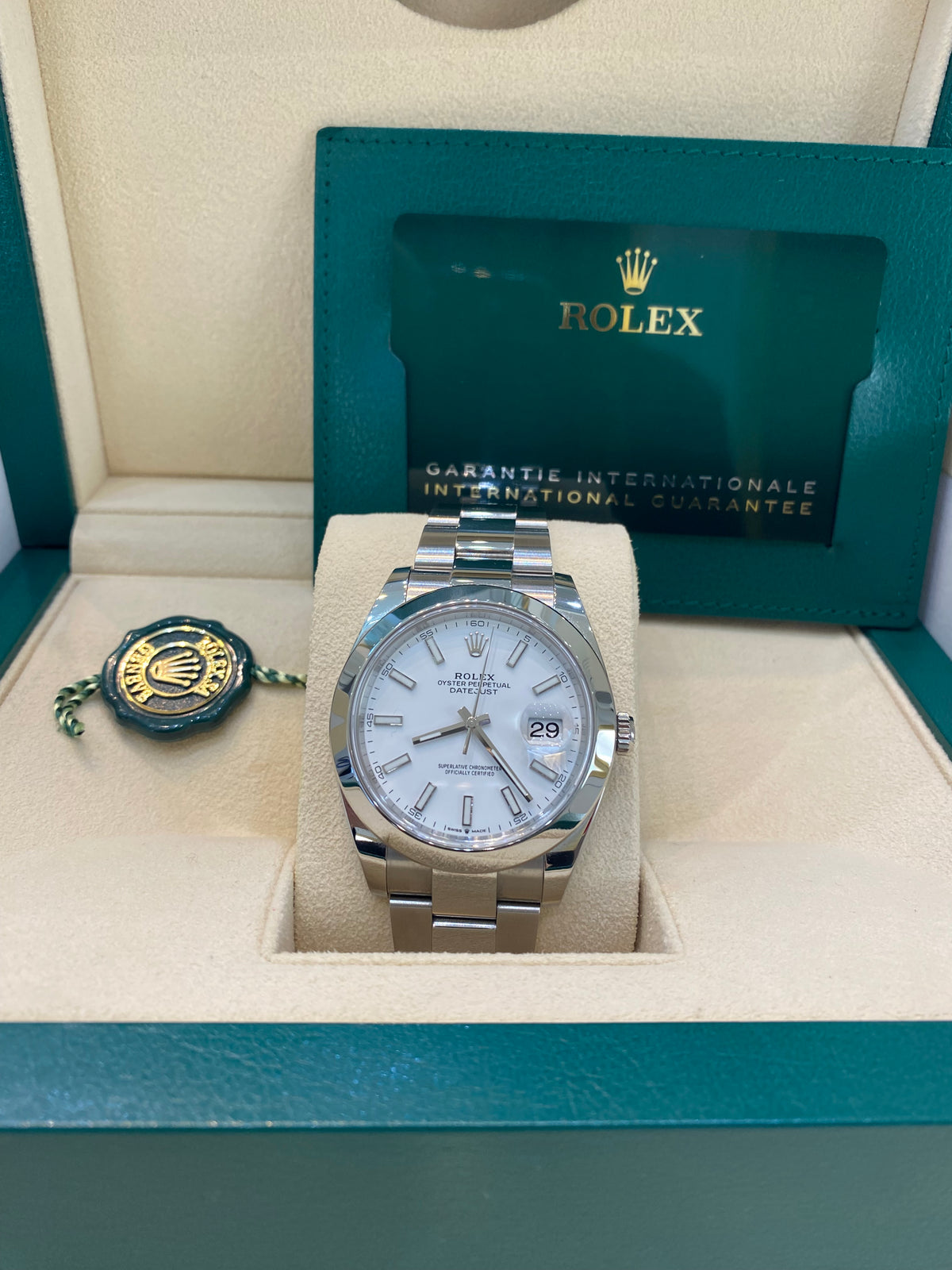 Rolex Datejust 126300 41mm Orologio Acciaio