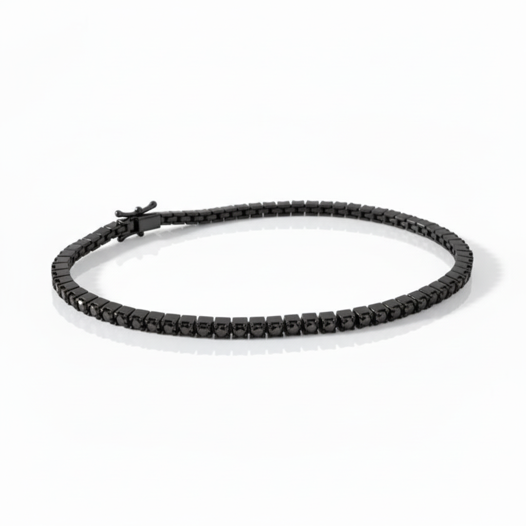 Bracciale Uomo Tennis Titanio