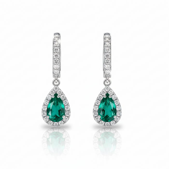Orecchini Green Drops