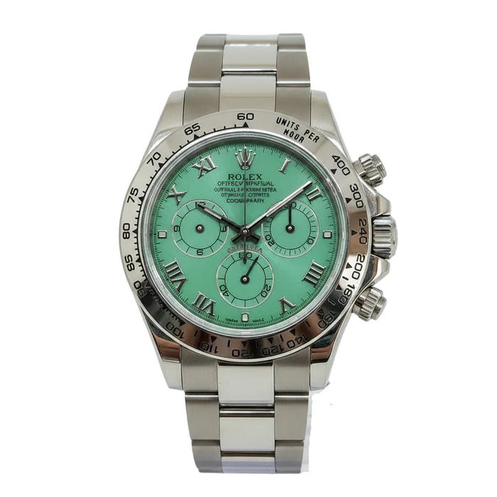 Daytona Oro Bianco 116509 Crisoprasio
