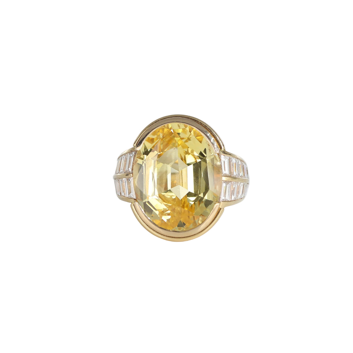 Anello Zaffiro Tu sei il mio Sole