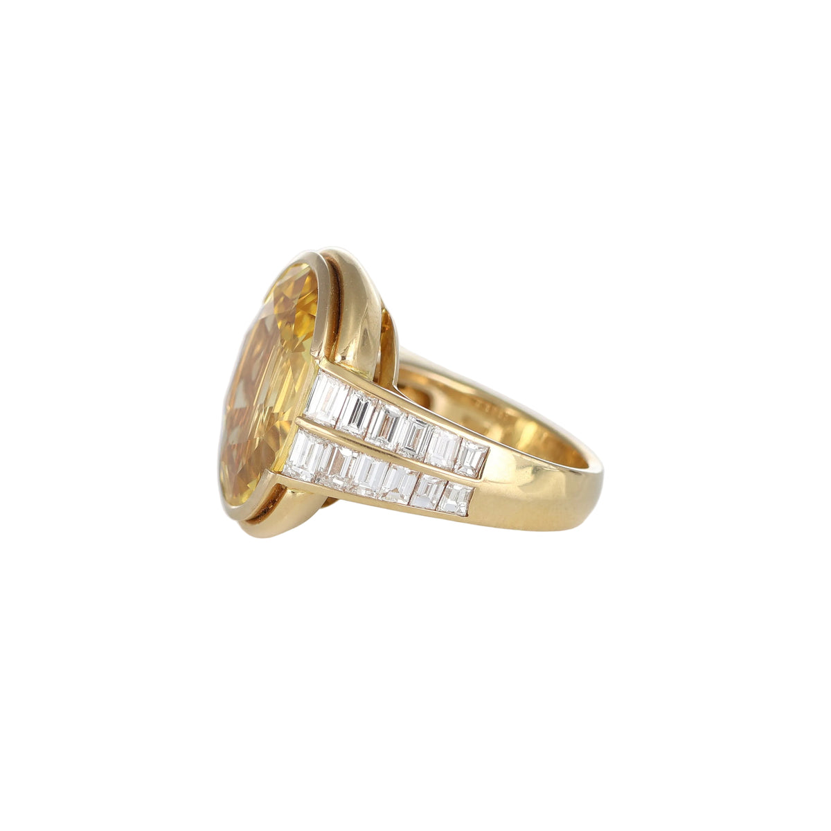 Anello Zaffiro Tu sei il mio Sole