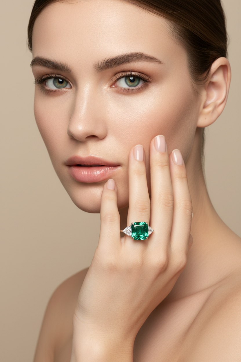 Anello Smeraldo Desire