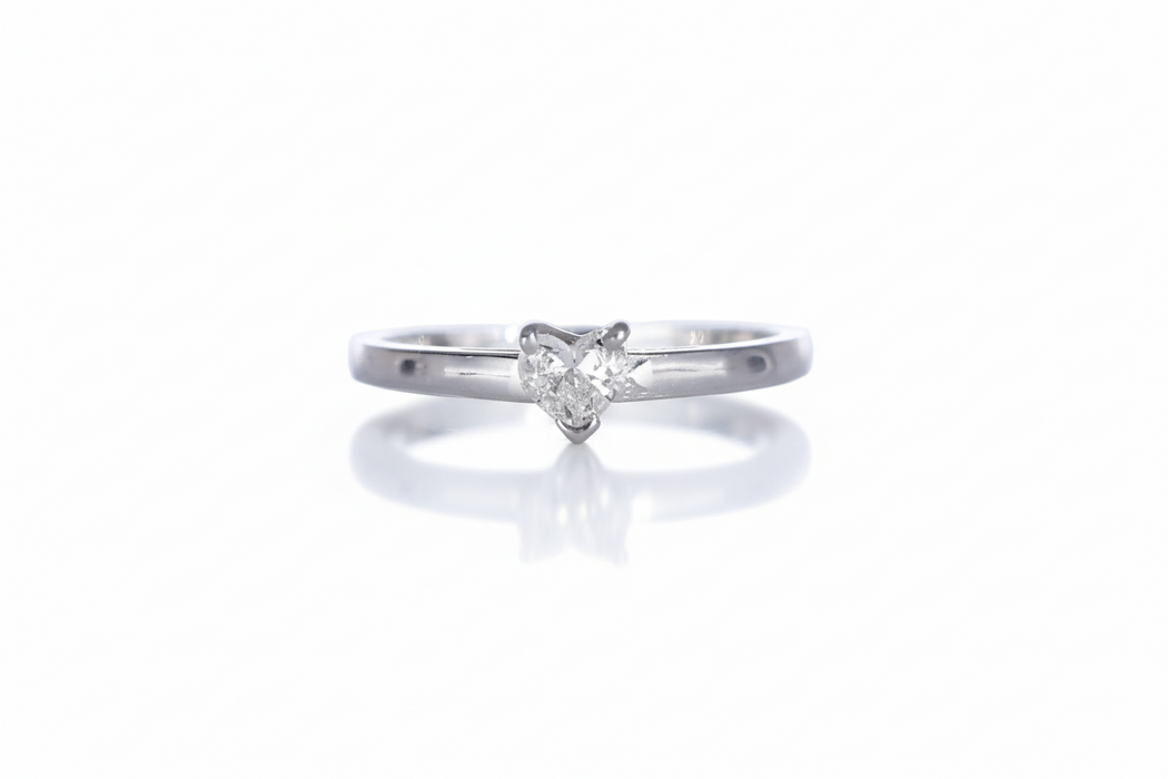 Anello Solitario  Heartbit
