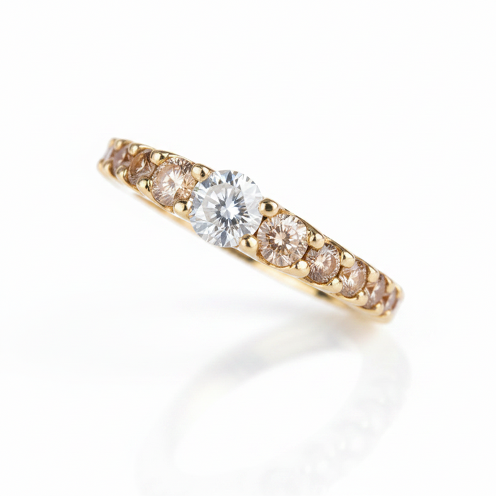 Anello Riviere Rose