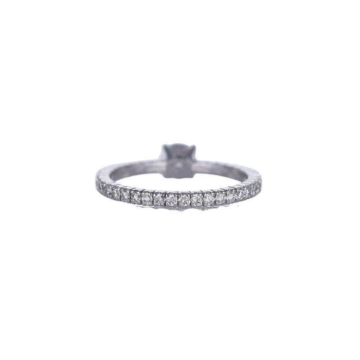 Anello Solitario con Diamanti