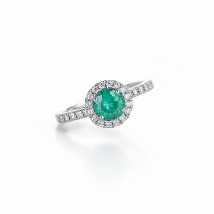 Anello Smeraldo Love