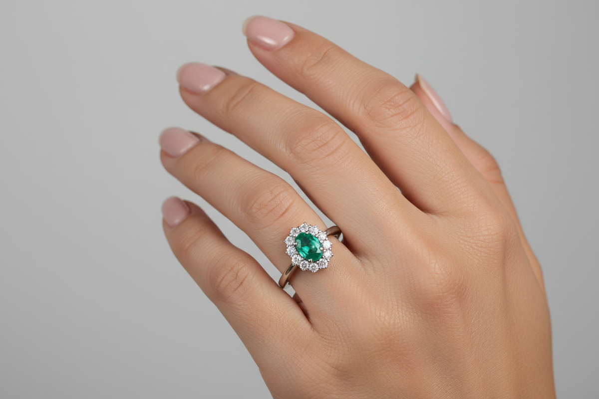 Anello Classic Emerald