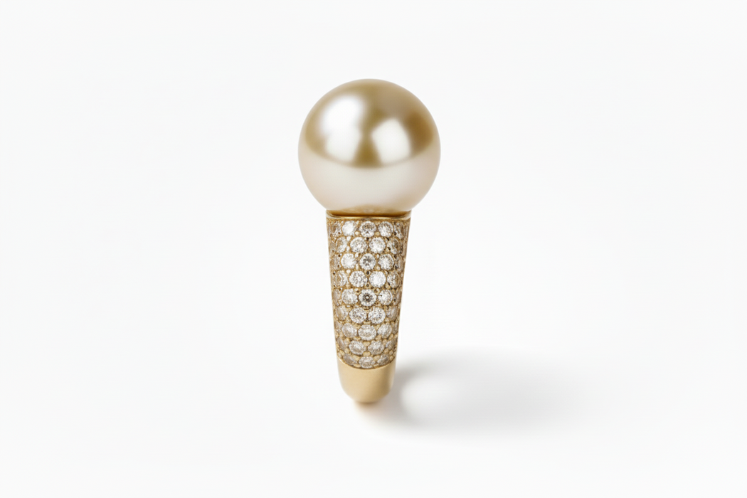 Anello Perla Gold