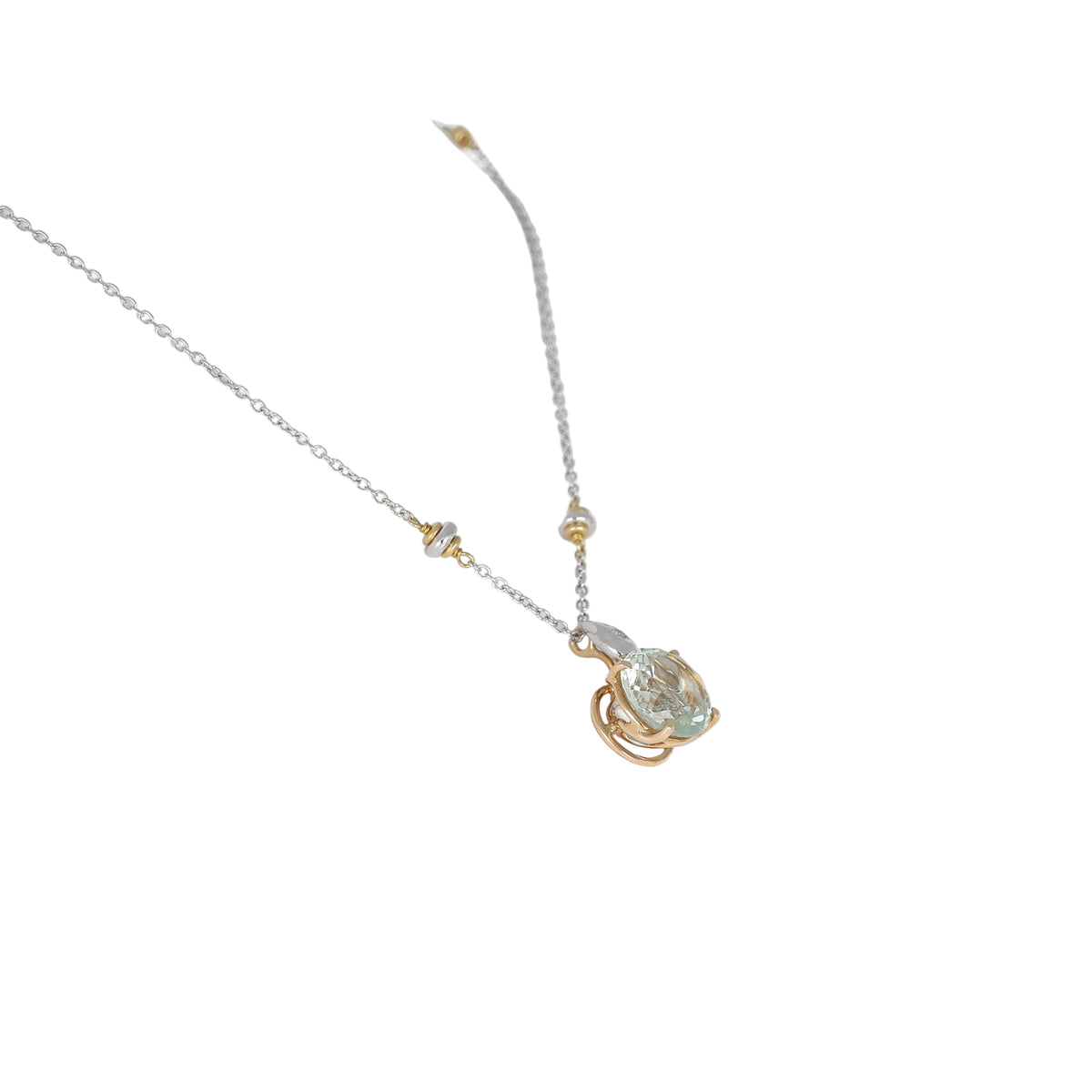 Pendente Prasiolite
